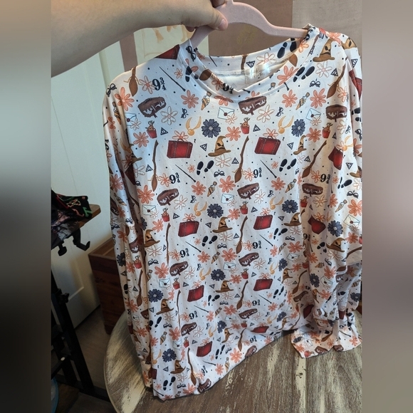Harry Potter Pajama Sleepwear Shirt Lain Ryan Designs oversized - Picture 11 of 11